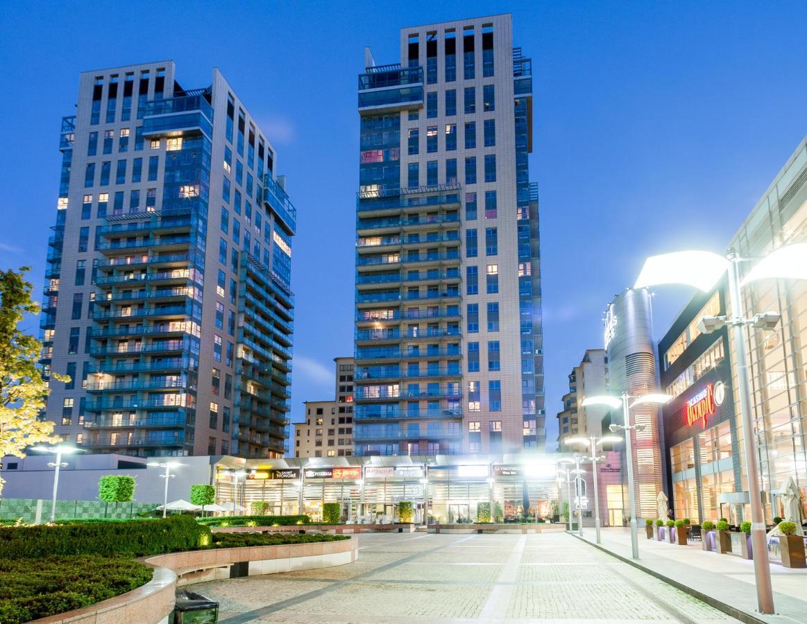 Platinum Towers Luxury Apartments Varsó Kültér fotó
